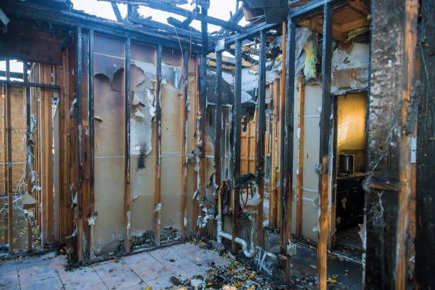 Professional Fire Damage Repair technician working in Glen Burnie, MD